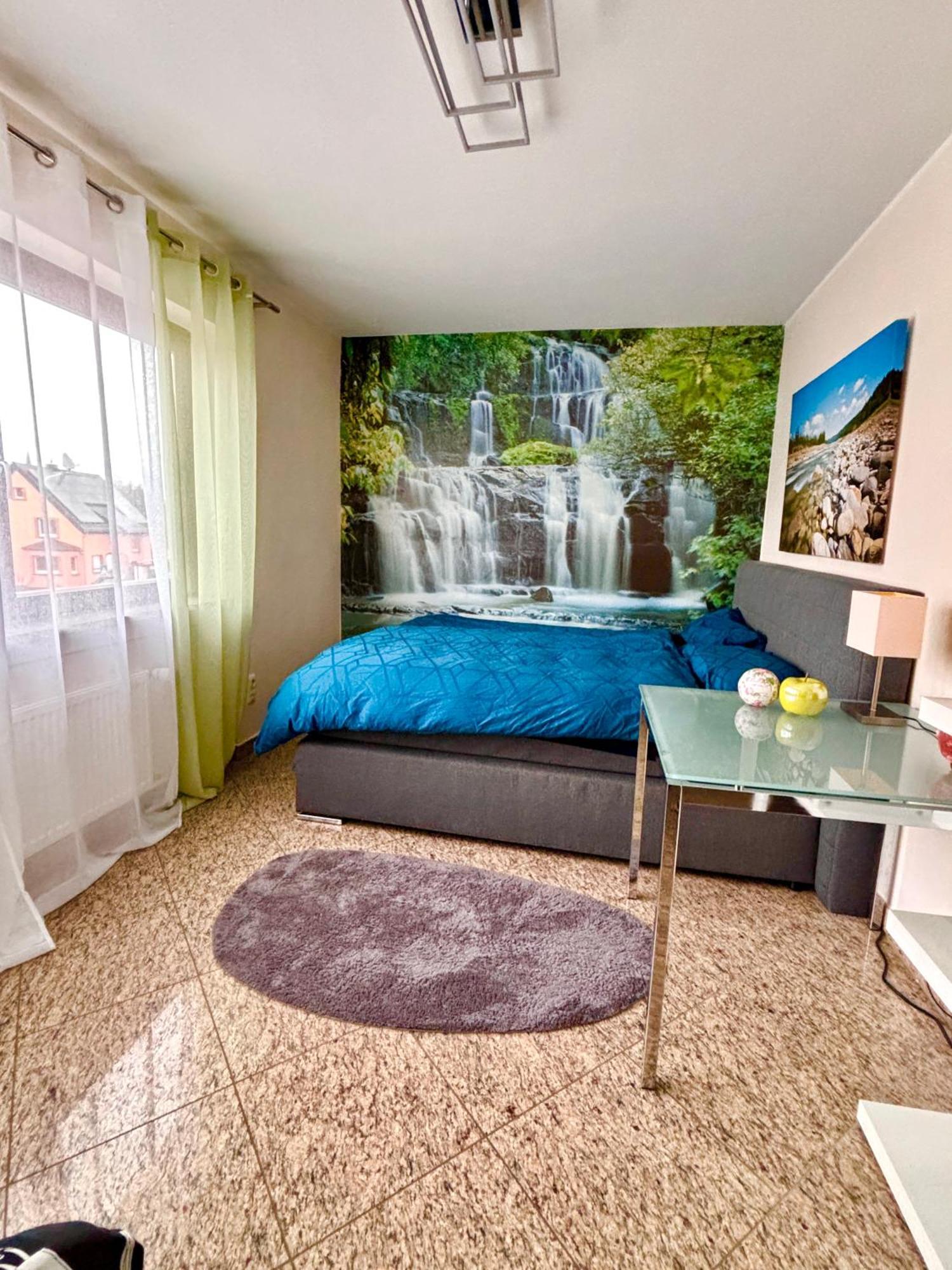 Wolkenzimmer Mit 140 Cm Bett Im Erdgeschoss Seligenstadt Buitenkant foto